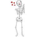 Skeleton Buddy Royalty Free Stock Photo