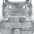 Skeleton of a car on white. 3D illustration Royalty Free Stock Photo