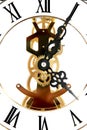 Skeleton Clock Royalty Free Stock Photo