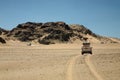 Skeleton Coast Desert in Namibia Royalty Free Stock Photo