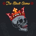 Skeleton illustration ideas - skull game