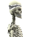 Skeleton With Open Thoughts