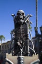 Skeleton pedestal at Rodeo Drive Universal Studios Orlando Flori