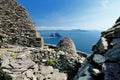 Skellig Michael or Great Skellig, home to the ruined remains of a Christian monastery, Country Kerry, Ireland