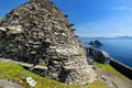 Skellig Michael or Great Skellig, home to the ruined remains of a Christian monastery. Inhabited by variety of seabirds. UNESCO