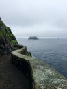 Skellig Michael skellig rock, ireland Royalty Free Stock Photo