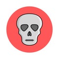 Skelton Isolated Vector icon that can be easily modified or edited