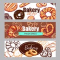 Sketch Bakery Banner Set