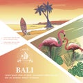 Sketch Bali Vacation Template