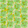 Sketch clover, vector seamless pattern, saint Patrick day symbo