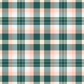 Sketch fabric background plaid, plain texture pattern check. Couch tartan seamless textile vector in teal and papaya whip colors