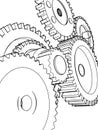 Sketch gears