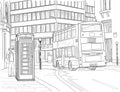 Sketch of London Street