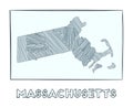 Sketch map of Massachusetts.