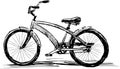 Sketch of a modern walking bicycle Royalty Free Stock Photo