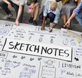 Sketch Notes Creative Drawing Design Graphic Concept