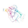 Sketch of Photographer