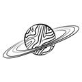 Sketch Saturn icon