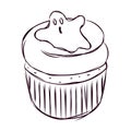 Cupcake halloween sketches