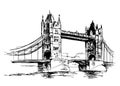 Sketch Tower Bridge