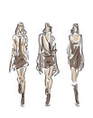 Sketched Fashion Models