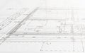 Sketches and drawings of architecture Royalty Free Stock Photo