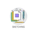 Sketching Logo Application Design Graphic Development Icon