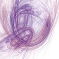 Sketchy fractal in pastel colors