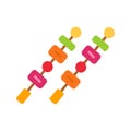 Skewer free Icon Image. Royalty Free Stock Photo