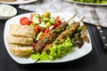 Skewers of minced meat Royalty Free Stock Photo