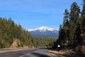 Snow on Sierra Blanca Royalty Free Stock Photo