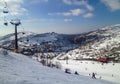 Ski Area mount Hermon Royalty Free Stock Photo