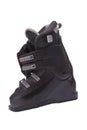 Ski boot detail Royalty Free Stock Photo