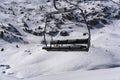 Ski Chair lift in Grandvalira, Andorra