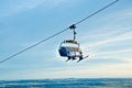 Ski chairlift Royalty Free Stock Photo