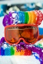 Ski goggles Royalty Free Stock Photo