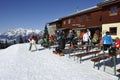 Ski Hut Royalty Free Stock Photo