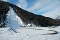 Ski Jump Royalty Free Stock Photo