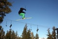 Ski jump Royalty Free Stock Photo