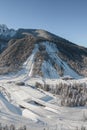 Ski Jump in Planica near Kranjska Gora, Slovenia Royalty Free Stock Photo