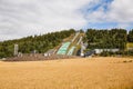 Ski jump slope in Lillehammer