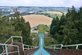 Ski jump tower