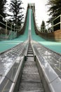 Ski jump tower