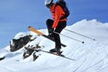 Ski jumper Royalty Free Stock Photo