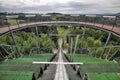 Ski jumping arena