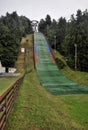 Ski jumping arena Royalty Free Stock Photo