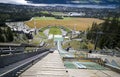 Ski jumping slope.