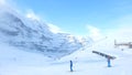 Ski at Kleine Scheidegg, Jungfrau, Switzerland