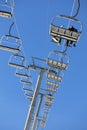 Ski lift Royalty Free Stock Photo