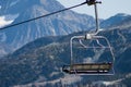 Ski Lift Chair Royalty Free Stock Photo